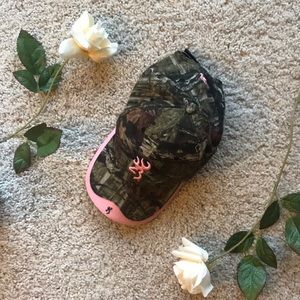 Women’s browning camo cap hat